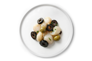 Гребешок в оливковом масле