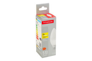 Лампа светодиодная 6W 510lm E14 3000К №TLC3706143 Titanum 1шт