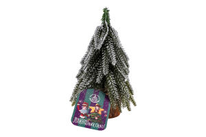 Прикраса декор Ялинка засніжена 20см в асор 985732