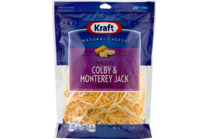Kraft Natural Cheese Shredded Colby & Monterey Jack