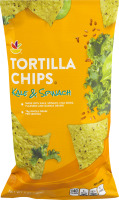 Ahold Tortilla Chips Kale & Spinach