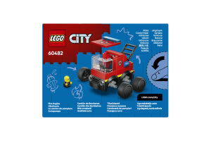 Конструктор для детей от 5лет №60482 Fire engine City Lego 67эл