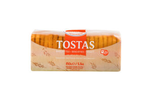 Тосты пшеничные Tostagrill Diatosta м/у 150г