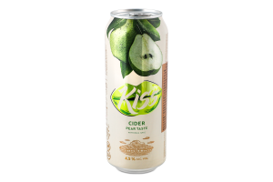 Сидр 0.5л 4.5% Pear Kiss з/б