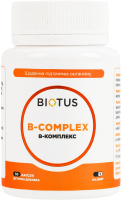 Добавка дієтична капсули B-комплекс Biotus 50шт