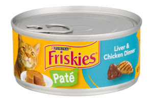 Purina Friskies Pate Liver & Chicken Dinner