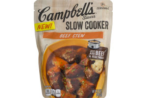 Campbell's Sauces Slow Cooker Beef Stew