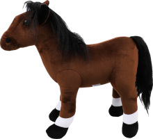 Іграшка м'яка Кінь Алмаз 38см Копиця