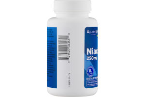 CareOne Niacin 250mg Tablets - 90 CT