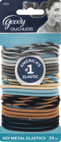Goody Ouchless No Metal Elastics - 24 CT