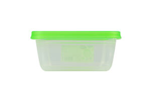 Контейнер универсальный 0.5л 124x124x53мм Квадратный №1 Эконом бокс Ал-Пластик 1шт