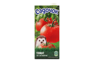 Сок с мякотью стерилизованный Томат Садочок т/п 950мл