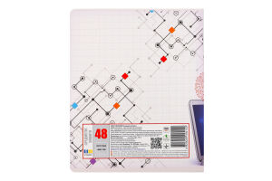 Зошит загальний Люкс Предметні клітинка 48аркушів Тетрада