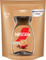 Кофе растворимый порошкообразный Delicate Nescafe д/п 200г