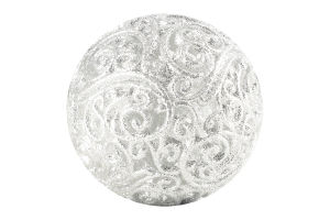 Прикраса новорічна Mislt Куля ажурна 6см