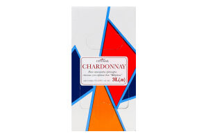 Вино Шардоне біле сухе 9,5-14% 3л т/п Котнар