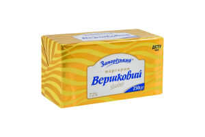 Маргарин 72% столовий Вершковий особий Запорізький м/у 250г