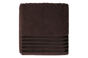 Рушник темно-шоколадний махровий 70*140см 500г/м2 GM Textile
