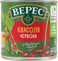 Фасоль красная стерилизованная Нежная Верес ж/б 400г