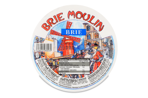 Сыр 60% мягкий Бри Moulin м/у 500г