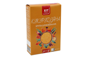 Крупа кукурузная шлифованная №5 Хіт продукт к/у 4х75г