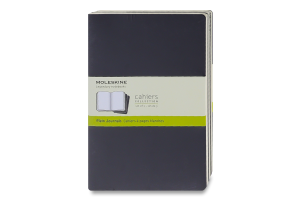 Записник Moleskine Cahier середній чорний