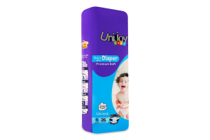 Підгузки Premium Soft XL 14-17кг 26шт Uni Joy