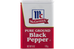 McCormick Pure Ground Black Pepper