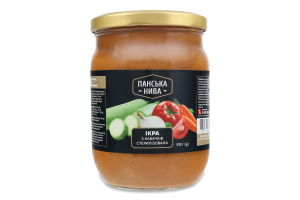 Ікра Панська Нива з кабачків т/офф 500г
