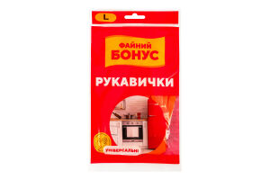 Перчатки универсальные L Файний Бонус 1пара