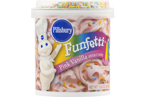 Pillsbury Funfetti Pink Vanilla Frosting