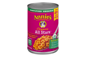 Annie's Homegrown Organic Pasta All Stars
