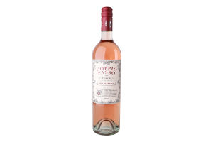 Вино 750мл 12% розовое полусухое Primitivo Doppio Passo бут