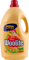 Засіб для прання рідкий для кольорових тканин з кератином з посиленим ароматом Fruity Woolite 4.5л