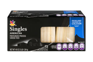 Ahold Cheese Singles American - 72 CT