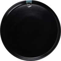 Тарілка Eat&Drink чорна 21см D-1