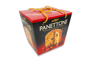 Кекс Панеттоне с черным шоколадом и вишней Цар хліб к/у 450г