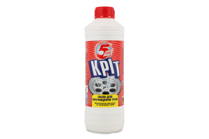 Засіб д/розчинення забруднень у трубах Кріт 1000мл Файв