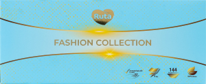 Салфетки косметические 3-х слойные Fashion collection Ruta 144шт
