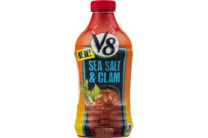 V8 Sea Salt & Clam Vegetable Juice Coctail