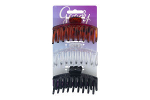 Goody Large Claw Clips - 3 CT