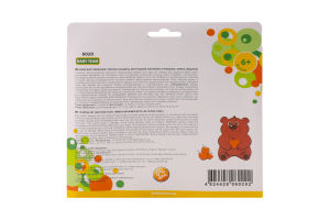 Набір д/годування Тарілка секційна+Ложка+Виделка+Контейнер з кришкою 6020 Бебі Тім