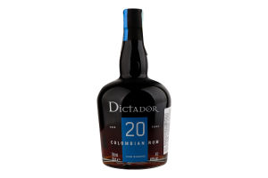 Ром 0.7л 40% 20YO Solera System Rum Dictador к/у