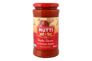 Соус томатный с сыром Parmigiano reggiano Mutti с/б 400г