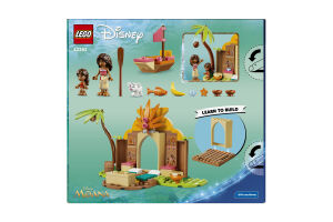 Конструктор для детей от 4лет №43282 Village house&Boat Disney Lego 85эл
