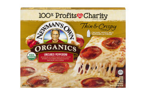 Newman's Own Organics Pizza Thin & Crispy Uncured Pepperoni