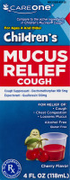CareOne Children's Mucus Relief Cough Cherry