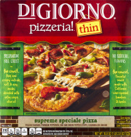 DiGiorno Pizzeria! Thin Supreme Speciale Pizza