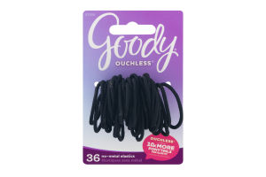 Goody Ouchless No-Metal Elastics - 36 CT