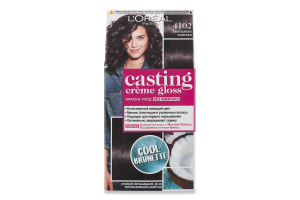 Краска-уход для волос Casting creme gloss №4102 L'Oreal Paris 1шт